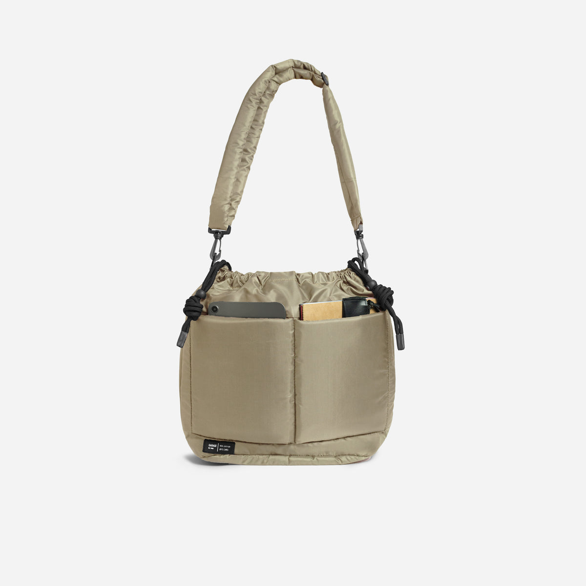 BUCKET TO TOTE BAG . BEIGE