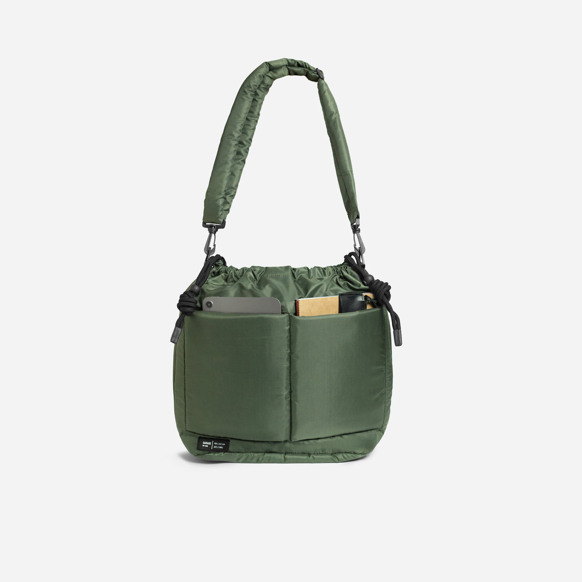 BUCKET TO TOTE BAG . KHAKI