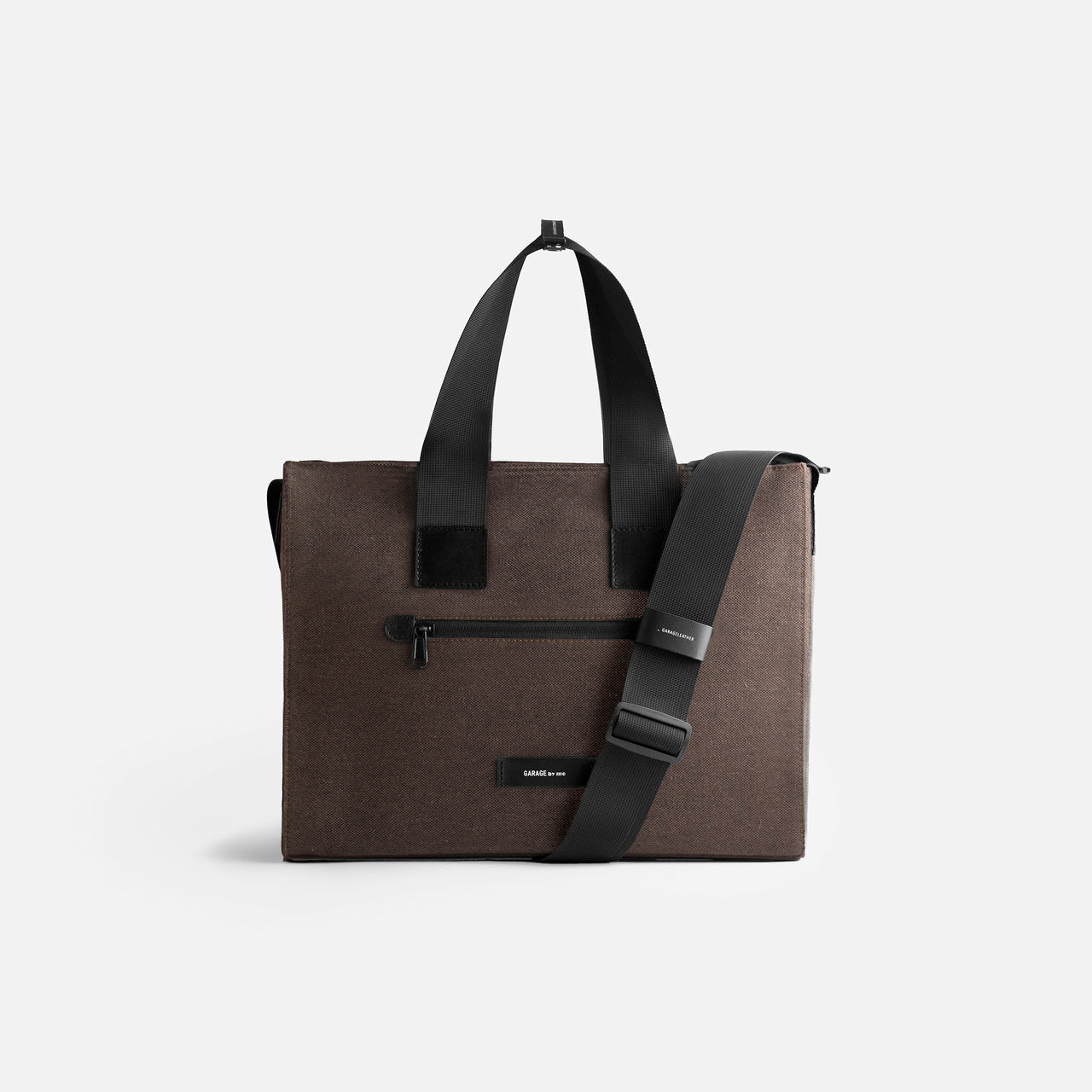 CANVAS SHOULDER TOTE BAG . VINTAGE