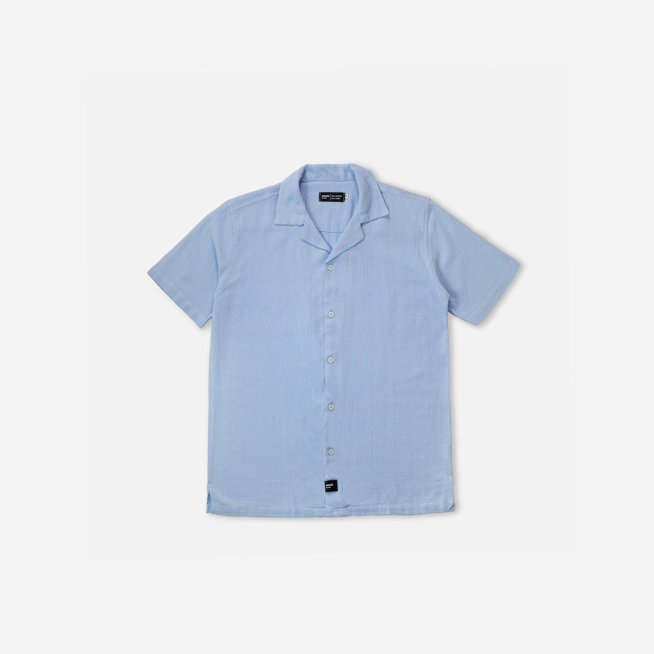 BASIC SHORT SLEEVE SHIRT . OCEAN