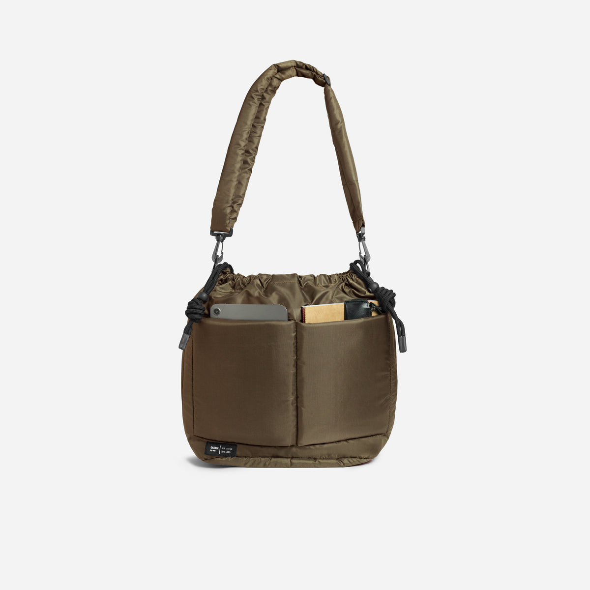 BUCKET TO TOTE BAG . BROWN
