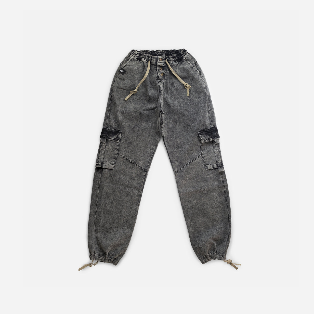 DIRTY CARGO JEANS . GRAY