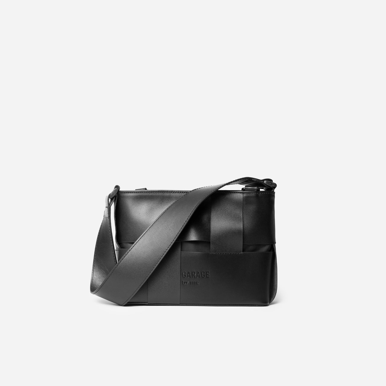 HAND TO CROSS STRIPES . BLACK