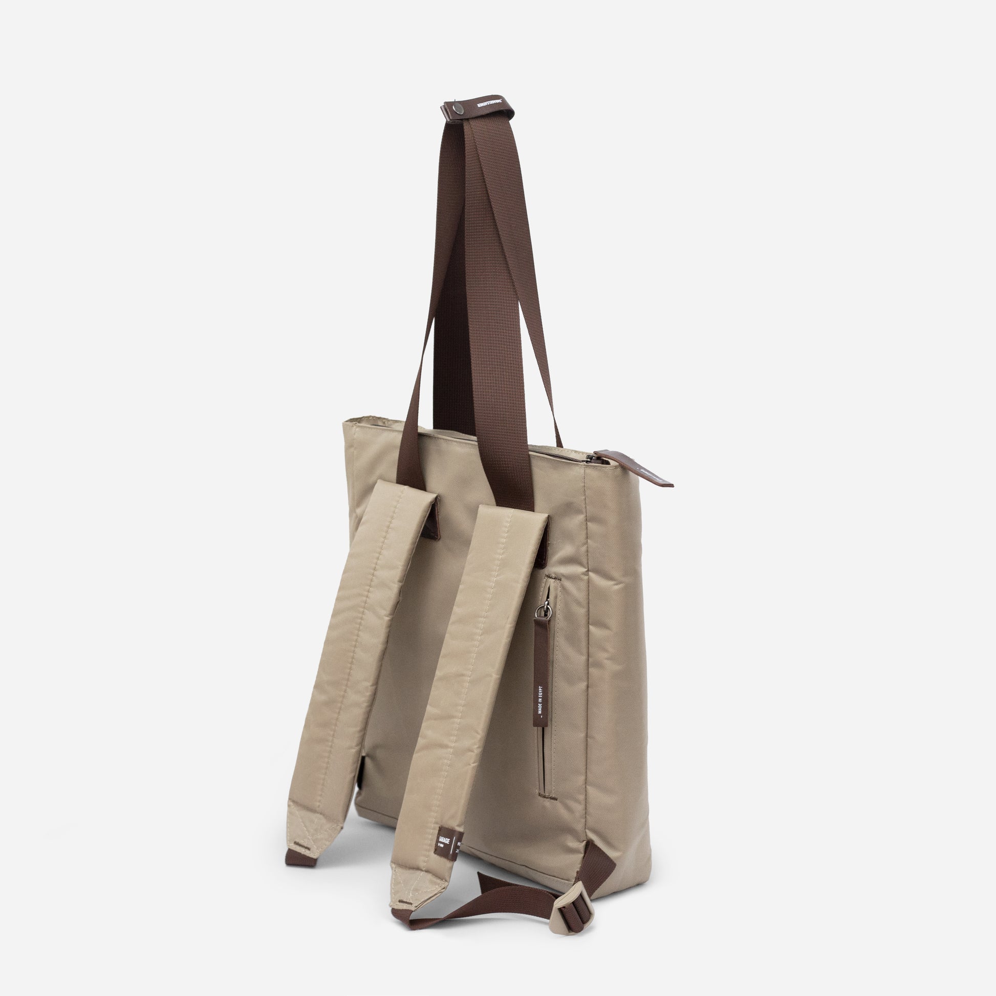 TOTE TO BACKPACK BAG . VINTAGE • GARAGE BY MO