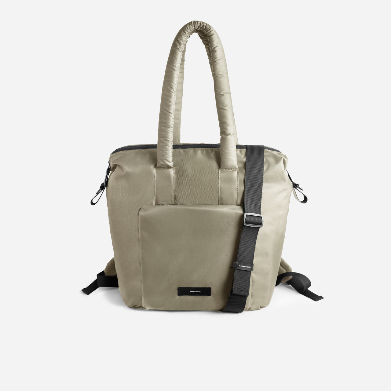 THE ESSENTIAL PUFFER TOTE . BEIGE