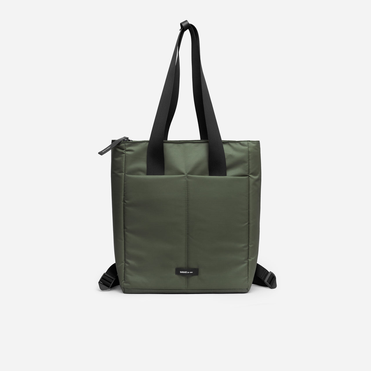 TOTE TO BACKPACK BAG . KHAKI